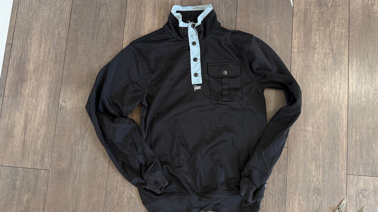 Patta trui zwart, Zwart, Ophalen of Verzenden, Patta, Gedragen