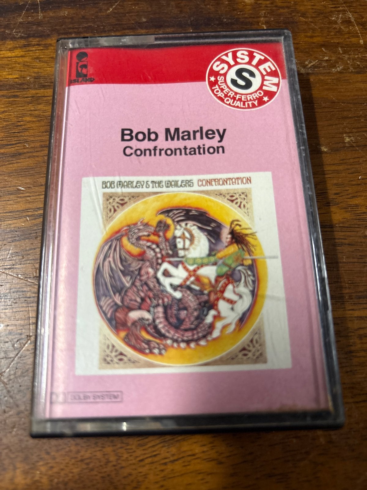 Bob Marley Confrontation Cassette Tape 10 tracks Reggae, Gebruikt, 1 bandje, Ophalen of Verzenden, Origineel