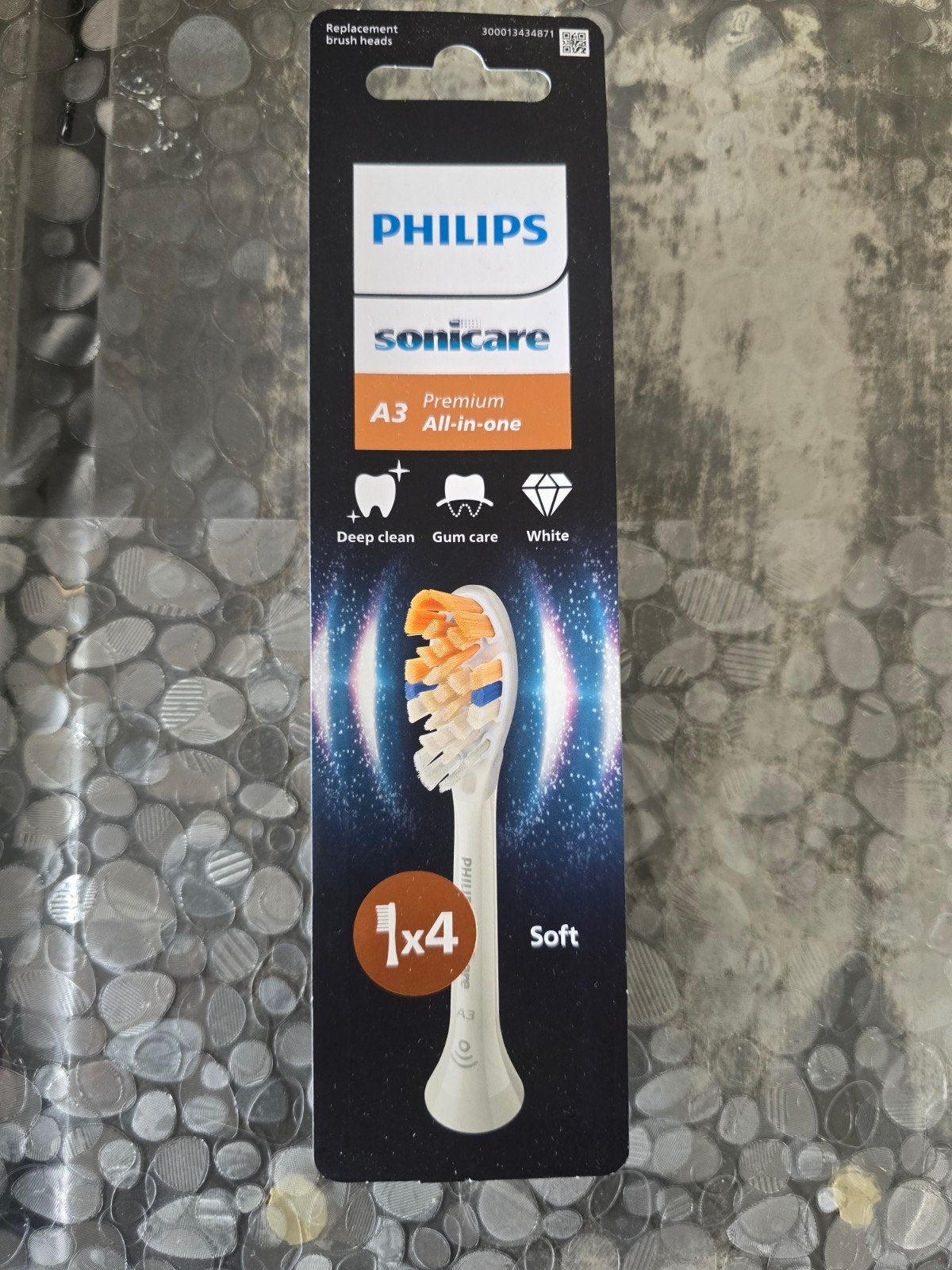 Philips Sonicare A3 Premium All-in-One Opzetborstels, Ophalen of Verzenden, Nieuw, Opzetborstel