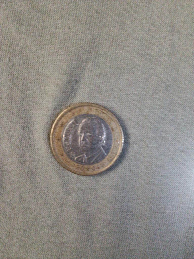 Speciale 1 euro munt., Ophalen, 1 euro, Zilver, Spanje