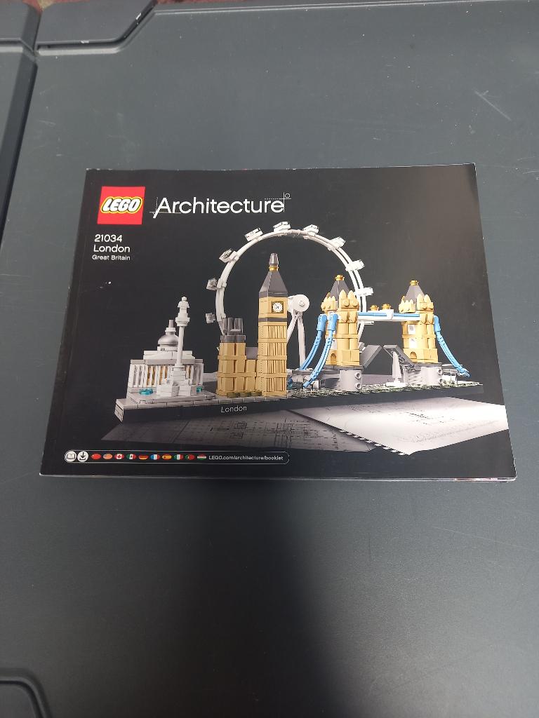 lego 21034 london instructieboek serie architecture, Lego, Accessoire, Architecture, Ophalen of Verzenden