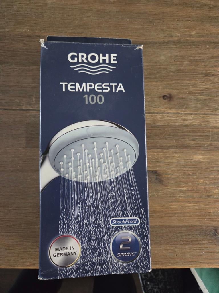 Grohe Tempesta 100 Douchekop - Nieuw in doos, Ophalen of Verzenden