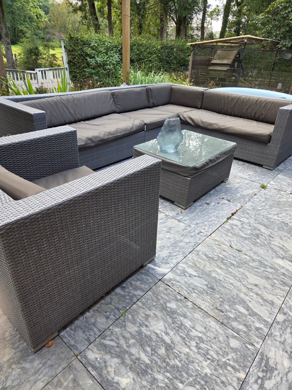 Loungeset tuin merk Arbrini, Ophalen, Gebruikt