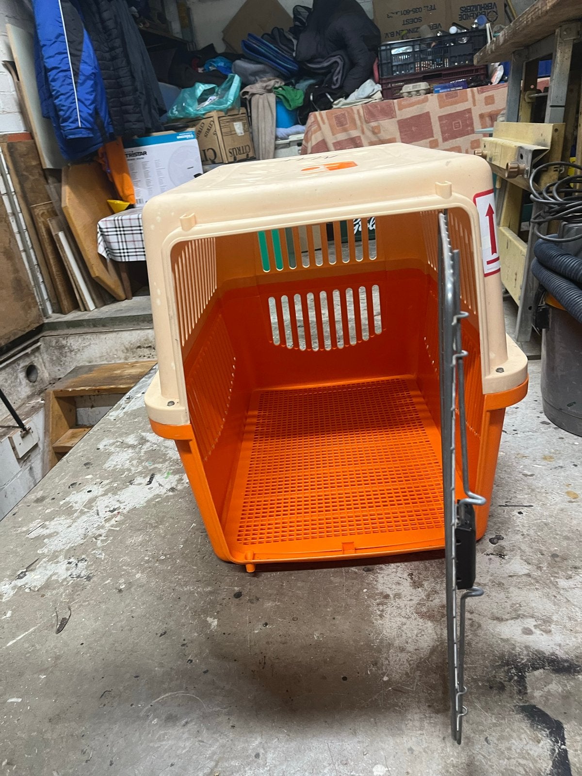 IATA bench 81 x 56 x 61, Dieren en Toebehoren, Transportboxen, Ophalen, Gebruikt