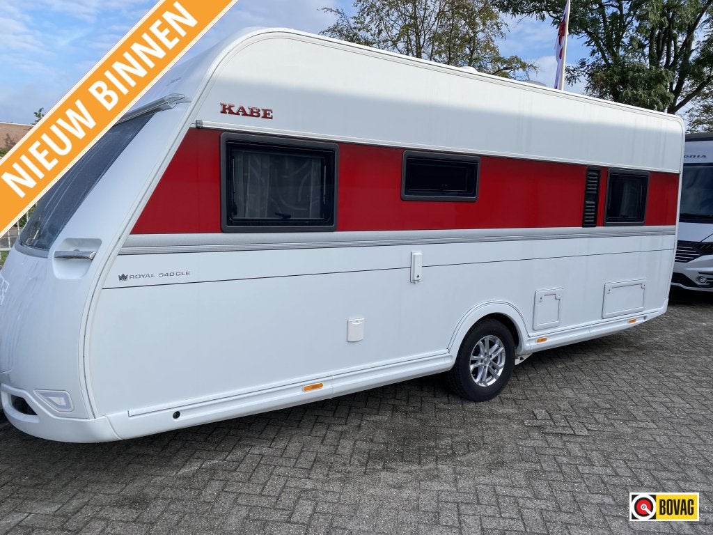 Kabe Royal 540 GLE B2 2025 NIEUWSTAAT!, Standaardzit, Bedrijf, Kabe, Koelkast