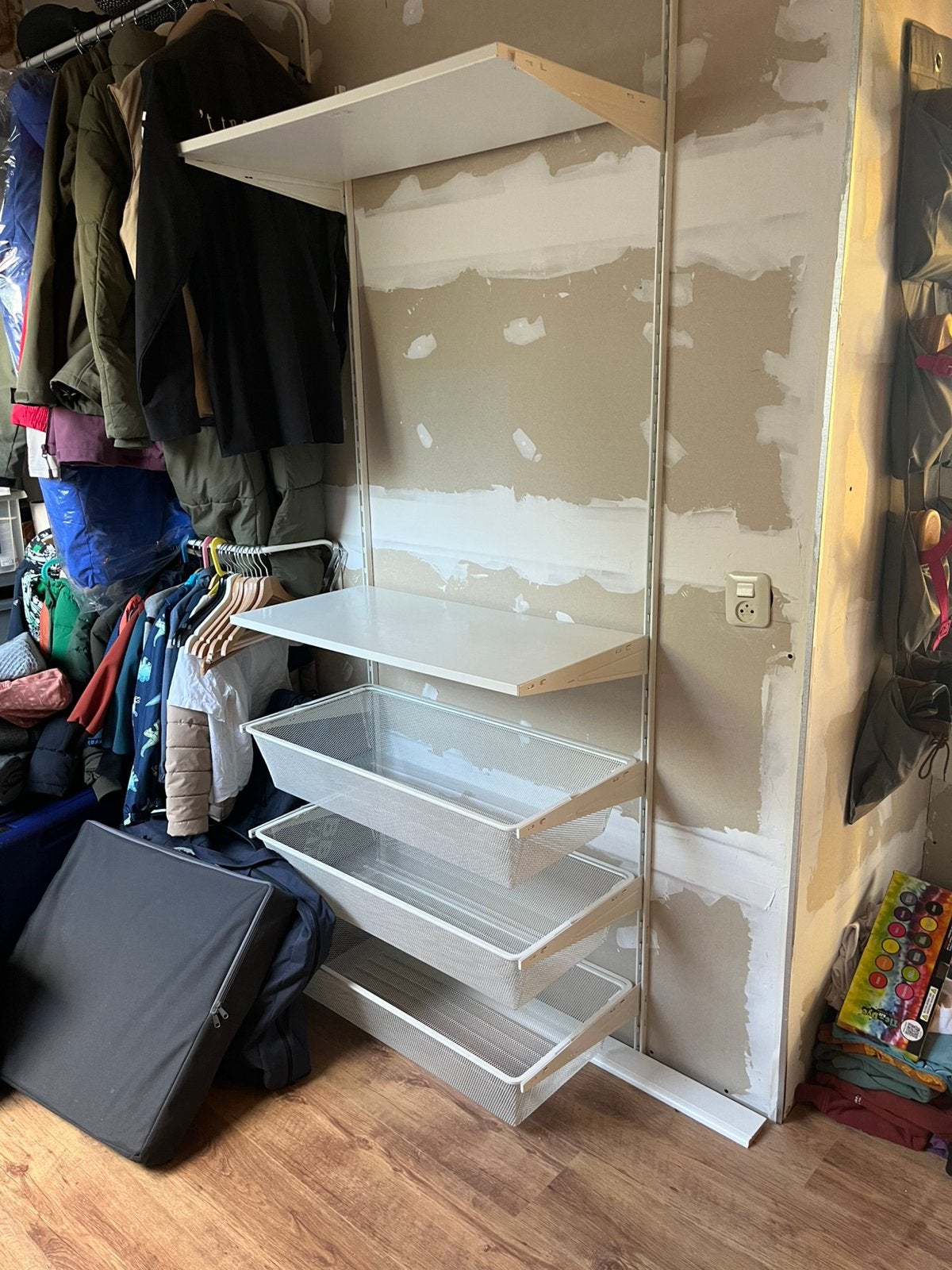 Opbergsysteem ikea, Ophalen, 100 tot 150 cm, Zo goed als nieuw, Metaal