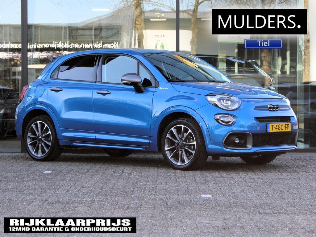 Fiat 500 X 1.5 Hybrid Sport | Navi / Camera / Climate, Auto's, 12 maanden, 1380 kg, Gebruikt, 4 cilinders