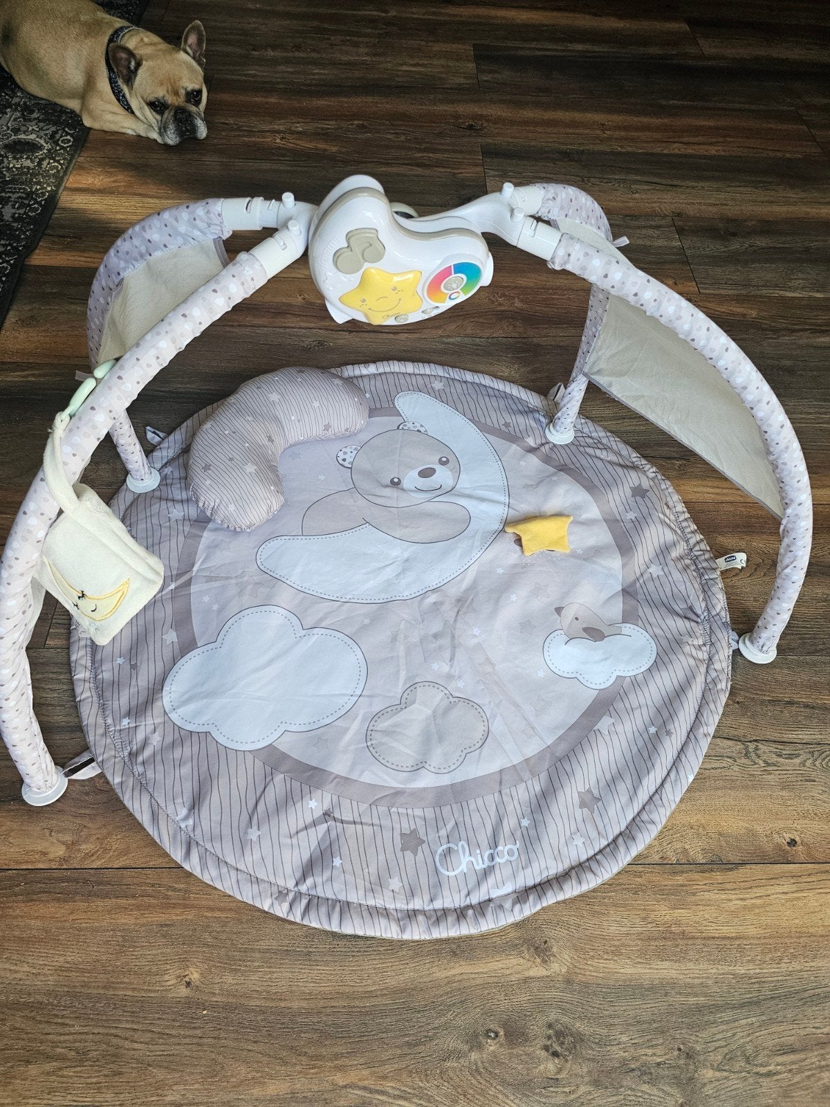 Baby gym, Ophalen, Zo goed als nieuw