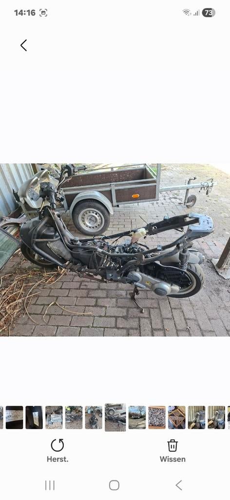 Aprilia Motorscooter 250cc - Onderdelen/Opknapper, Ophalen