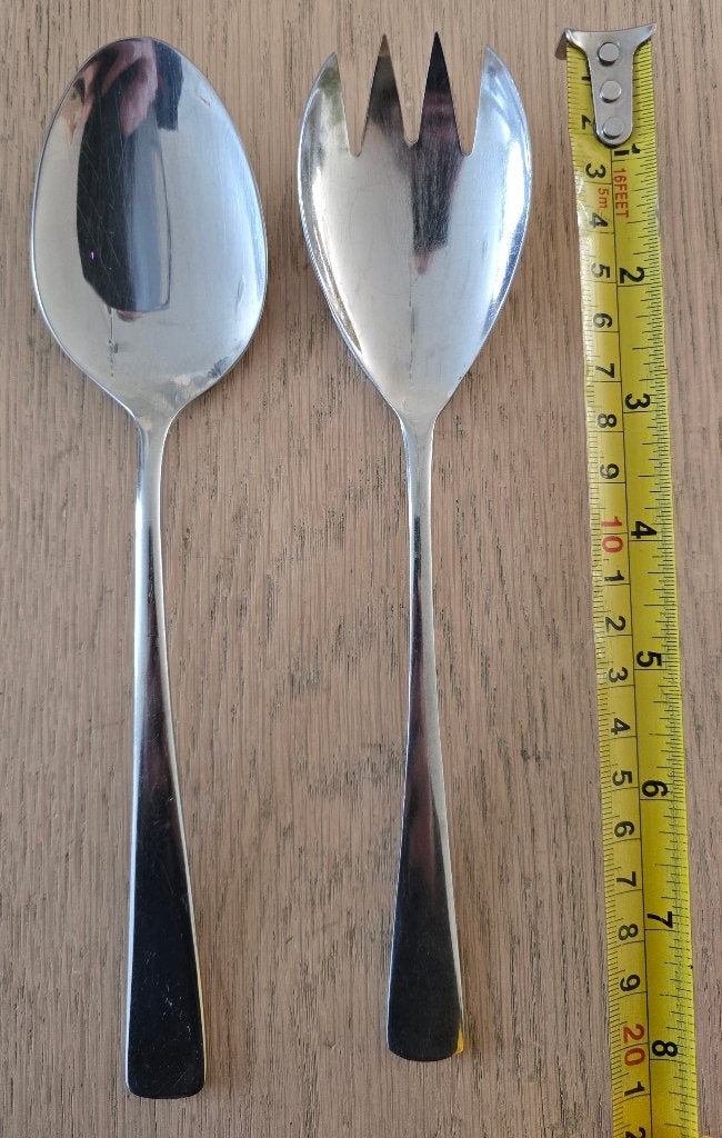 Vintage Sla set lepel en vork Sola GZ Constance ca 20,5 cm, Ophalen of Verzenden