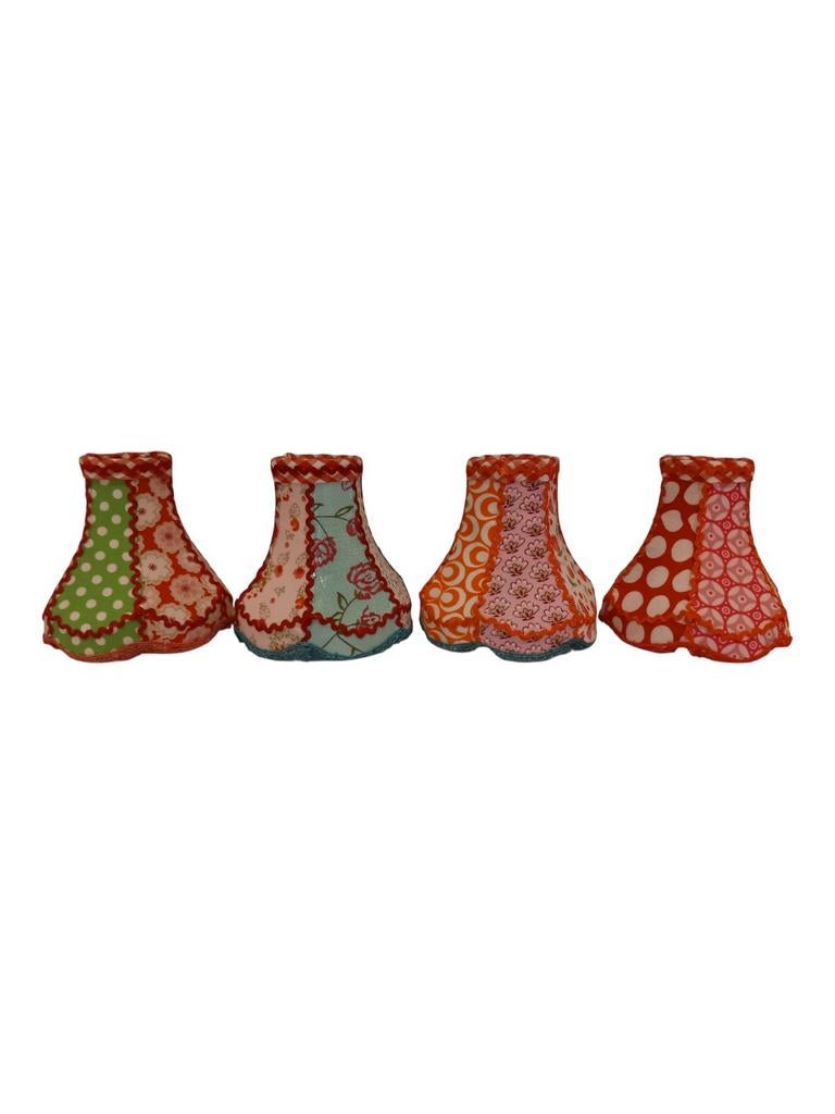 Vrolijke lampenkapjes voor kroonluchter, Ophalen of Verzenden, Nieuw, Stof, Speels, Vrolijk, Landelijk, kitsch, uniek
