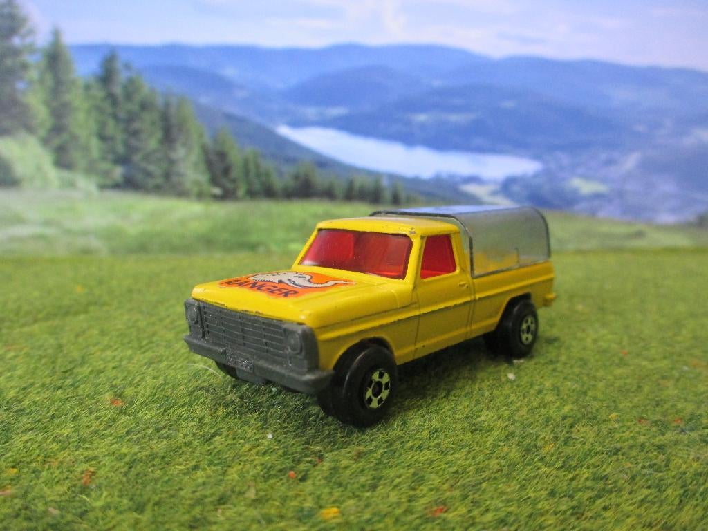 1:67 Ford F-150 Wildlife Truck Matchbox MB57 1973 met Canope, Ophalen of Verzenden, Nieuw, Auto
