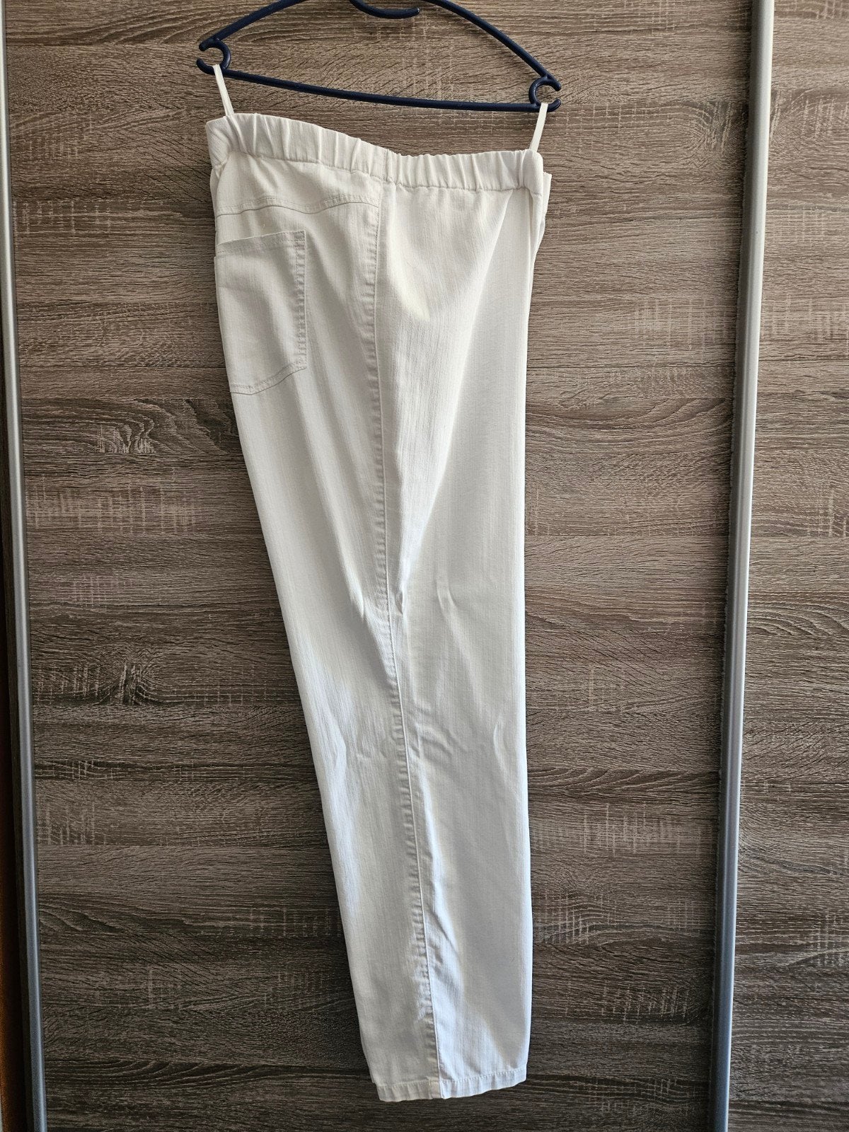 Jegging Ulla Popken mt.50, Wit, Maat 46/48 (XL) of groter, Ulla Popken, Ophalen of Verzenden