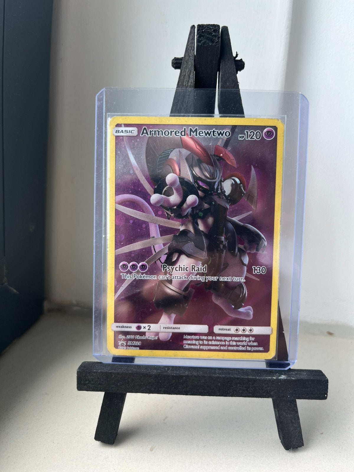 Armored Mewtwo sm228, Ophalen of Verzenden, Zo goed als nieuw