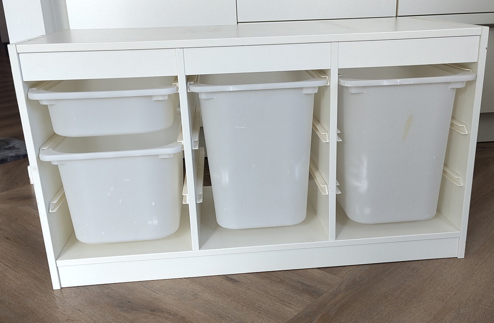 gratis! ikea kast met bakken, Ophalen, Gebruikt, Minder dan 150 cm, Minder dan 100 cm