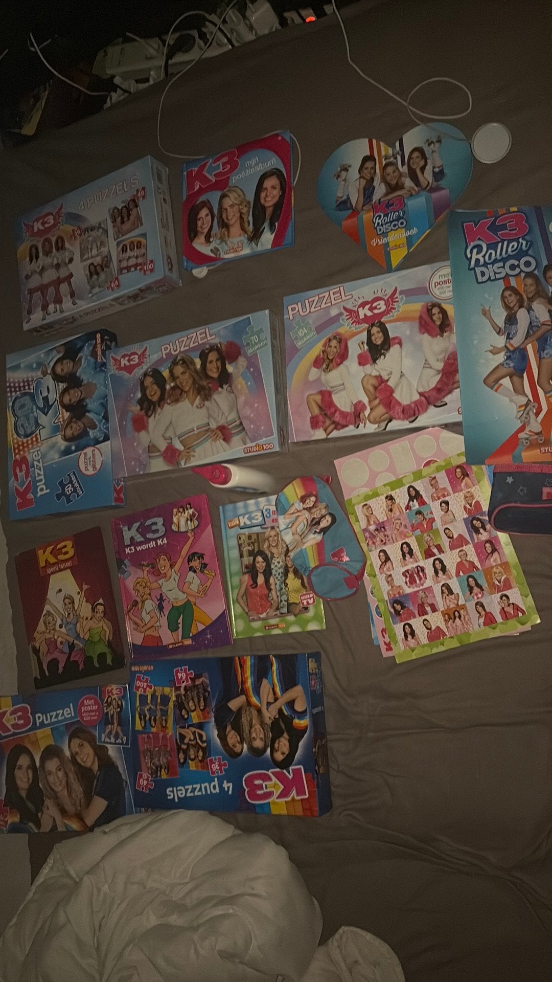 Een 2 tassen vol k3 collectoin, Ophalen, Zo goed als nieuw