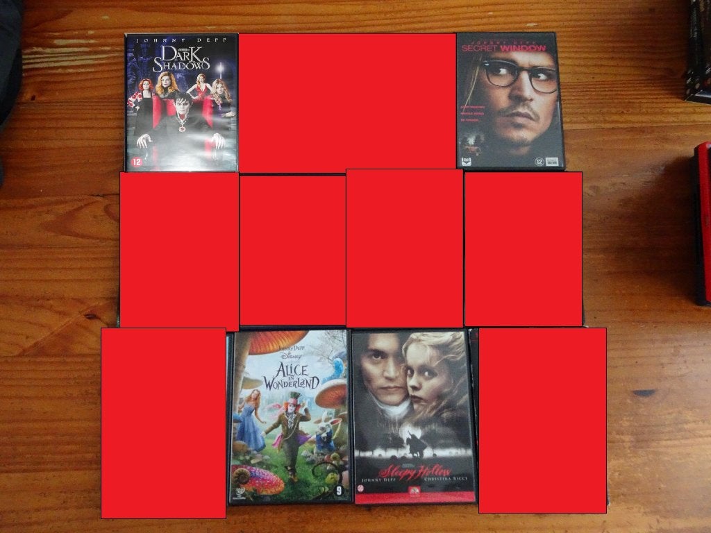 Johnny Depp dvds: Dark Shadows + Alice in Wonderland, Alle leeftijden, Ophalen of Verzenden, Zo goed als nieuw
