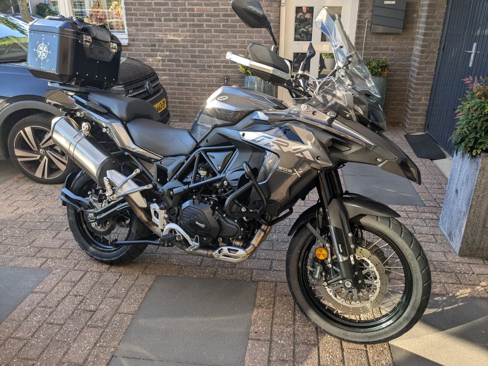 Benelli TRK 502 X 2022 A2 - Adventure Motor met Topkoffer, Motoren, 2 cilinders, Occasion, Particulier, Toermotor