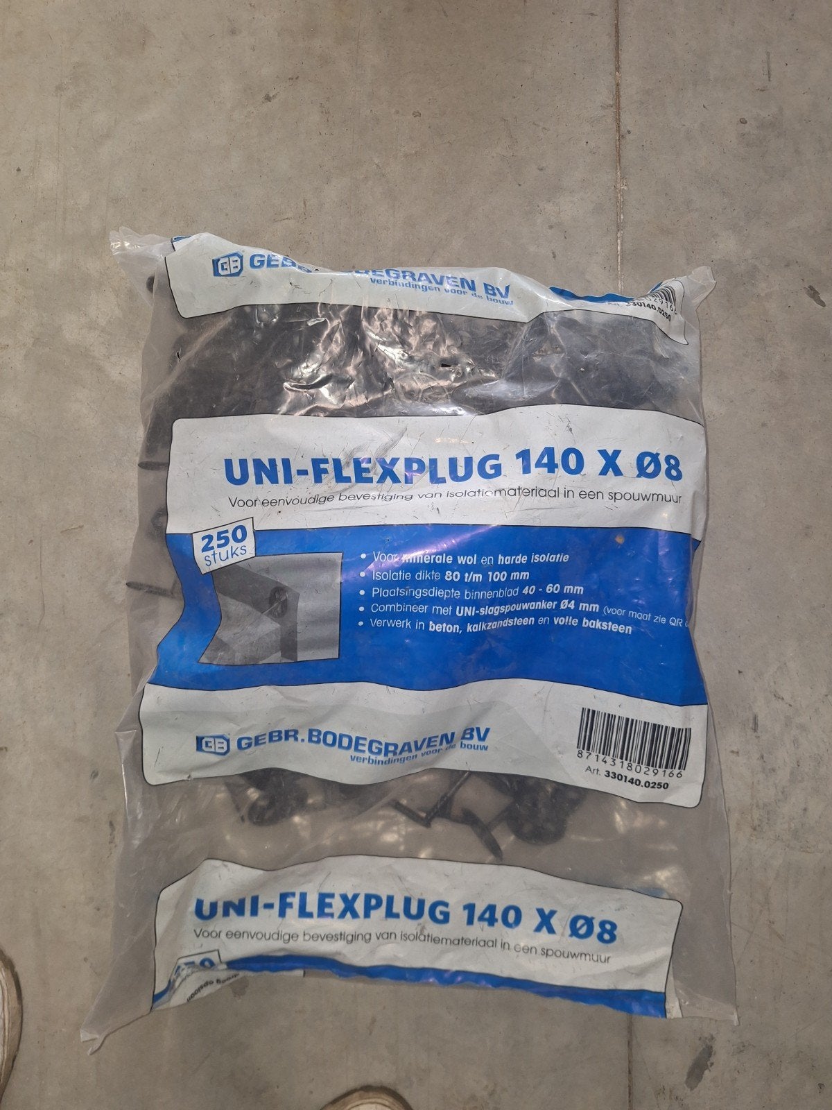 Isolatiepluggen 140x8, Overige materialen, Nieuw, Minder dan 5 m², Ophalen