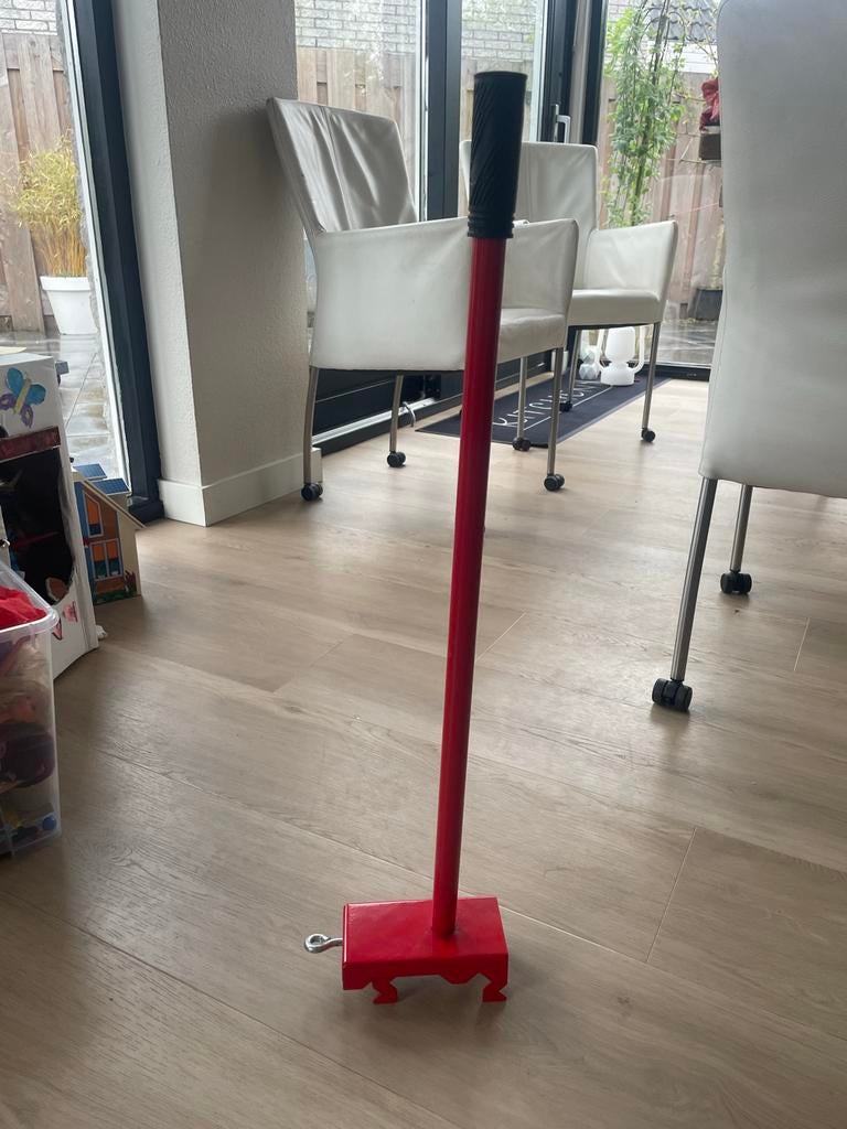 Fietsenrek / fietsenstandaard rood, Ophalen of Verzenden, Gebruikt