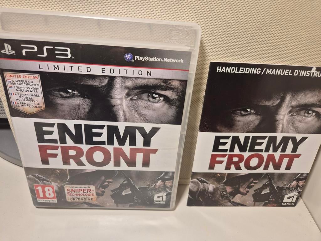 Enemy Front ps3, Spelcomputers en Games, Avontuur en Actie, Vanaf 18 jaar, 1 speler, Ophalen of Verzenden
