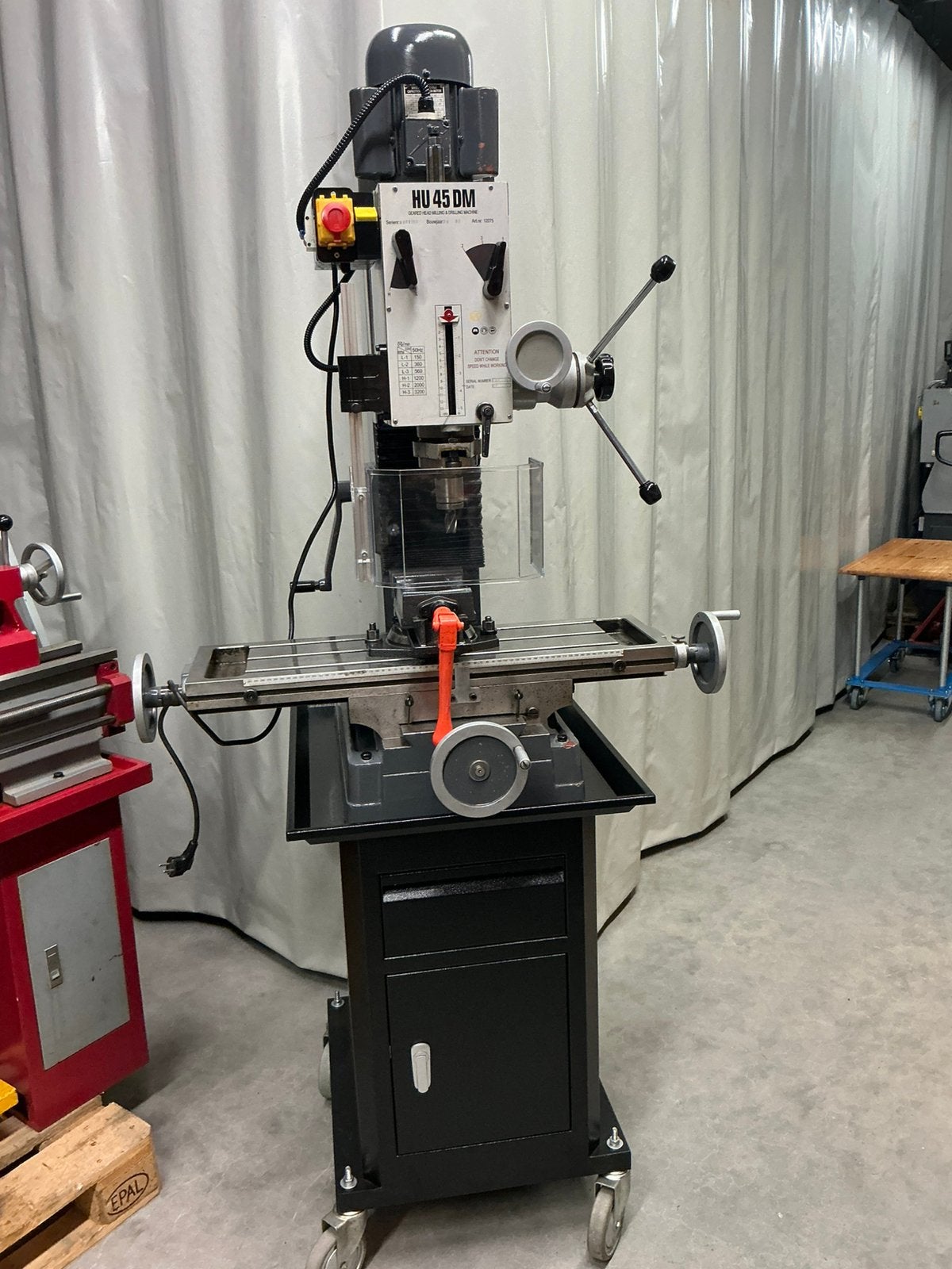 Te koop Huvema Boorfreesmachine 230V, Ophalen, Zo goed als nieuw, Elektrisch, Overige soorten