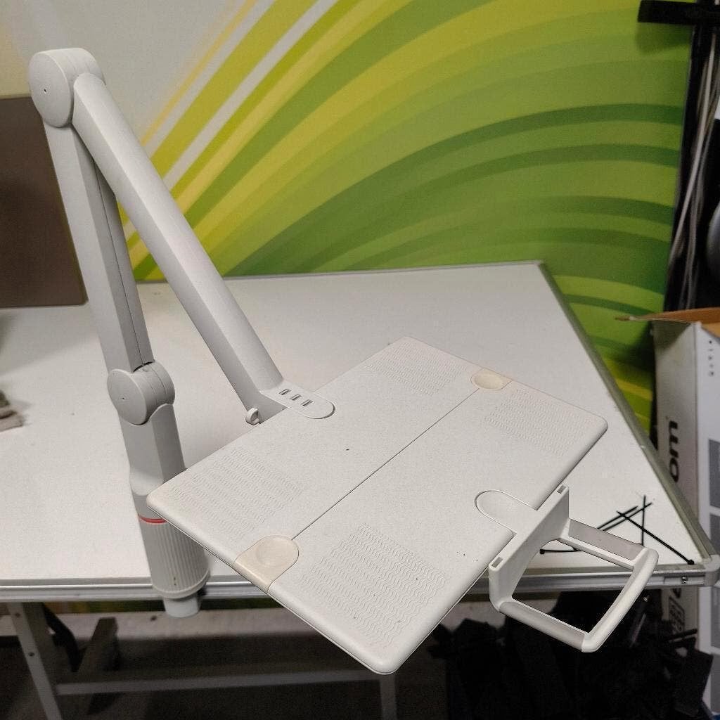 Telefoonarm TalkMaster Novus met zwenkarm - lichtgrijs, Ophalen, Gebruikt