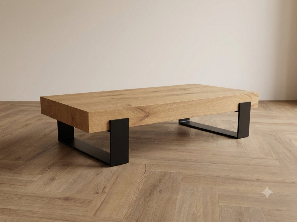 Salontafel Table du Sud, Huis en Inrichting, Ophalen, 100 tot 150 cm, Eikenhout, 50 tot 100 cm
