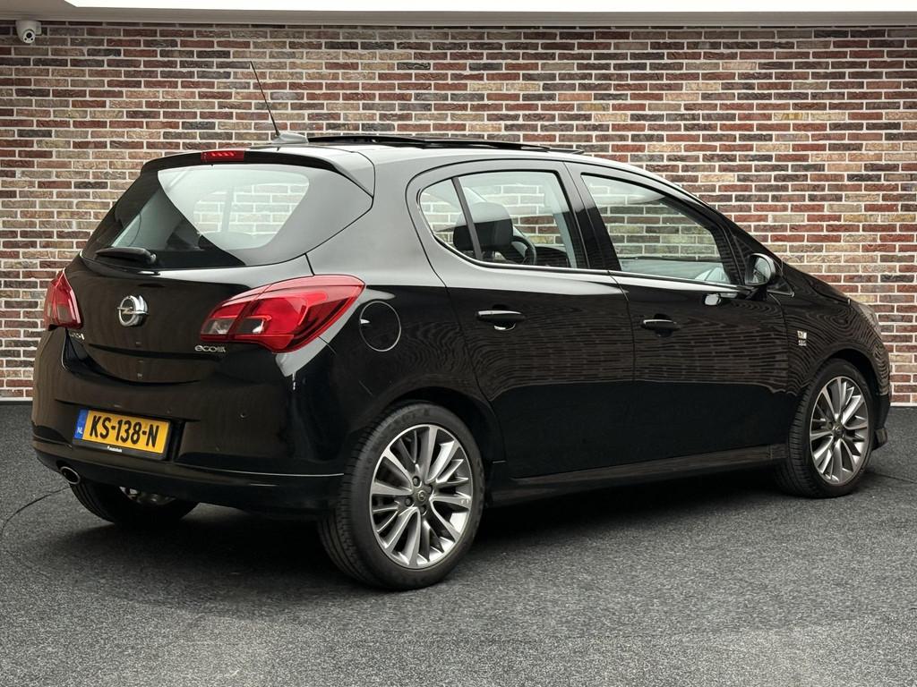 Opel Corsa 1.0 Turbo Innovation OPC Line Panoramadak Airco D, Voorwielaandrijving, Stof, Gebruikt, Origineel Nederlands