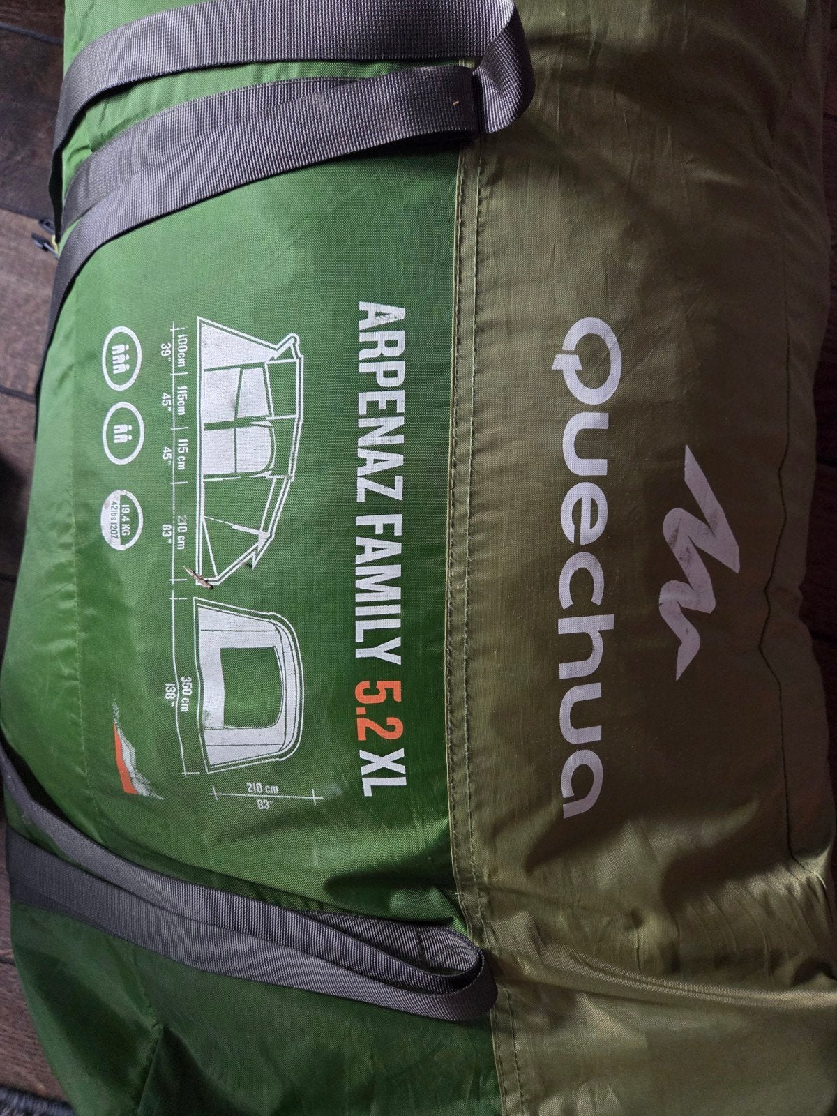 tent in ruil voor iets lekkers gratis op te halen, Caravans en Kamperen, Ophalen, Gebruikt
