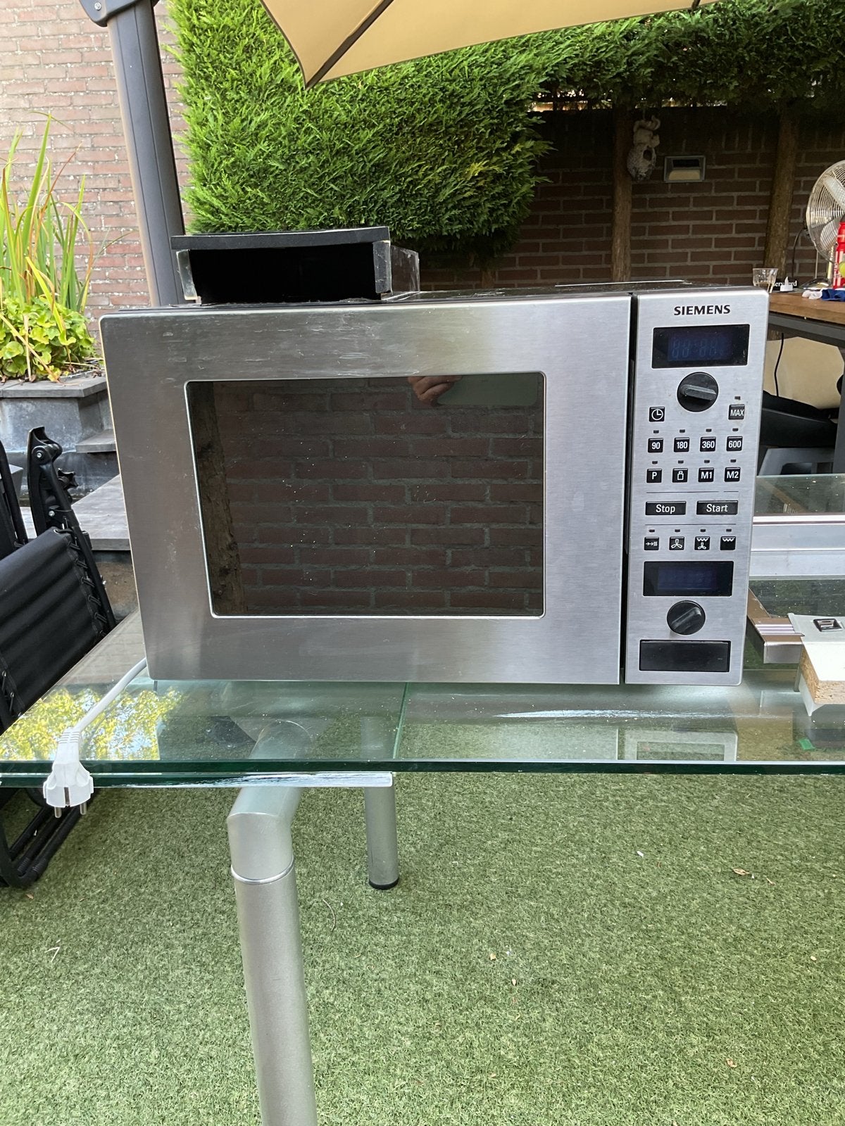 Siemens Combimagnetron HF66051- Inbouw, Ophalen, Combimagnetron, Gebruikt, 60 cm of meer