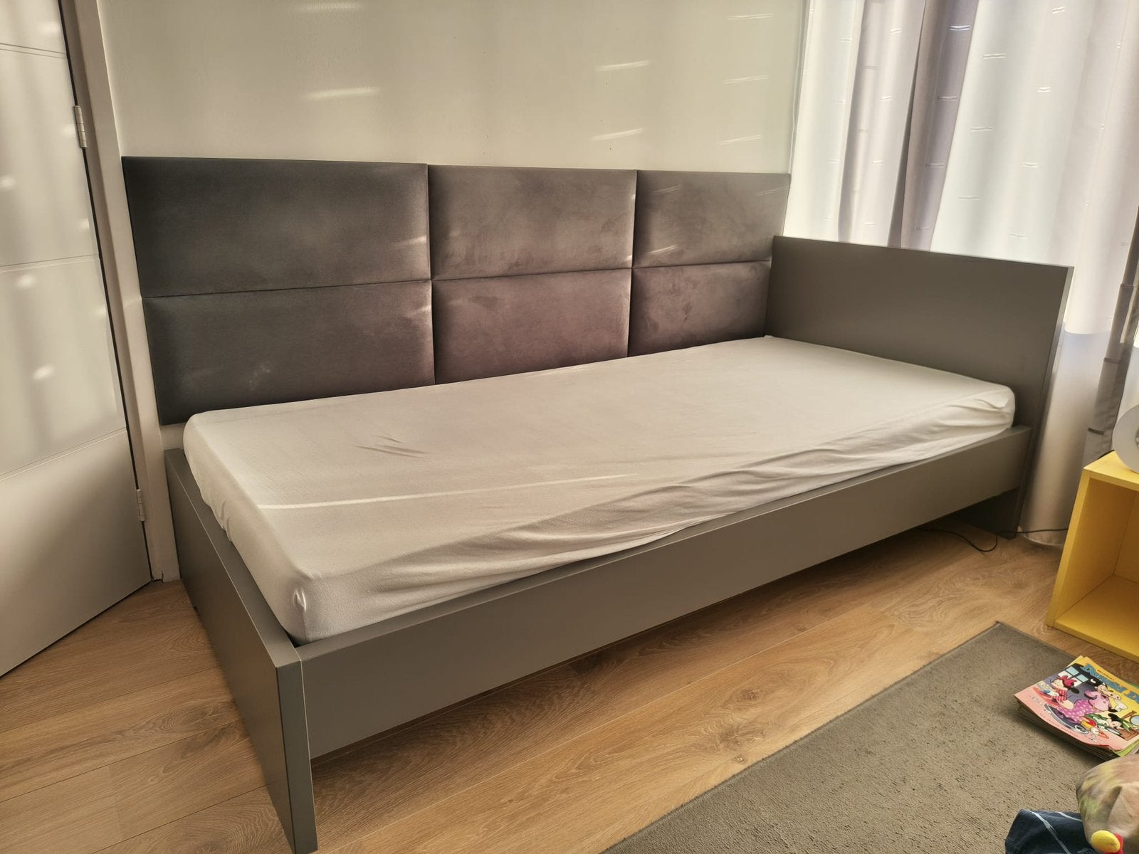 Tinerbed, Ophalen of Verzenden, Zo goed als nieuw, 180 cm of meer, 85 tot 100 cm