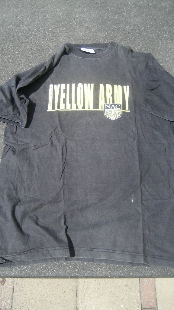NAC t-shirt Yellow Army, Ophalen of Verzenden, Zo goed als nieuw, NAC Breda, Shirt