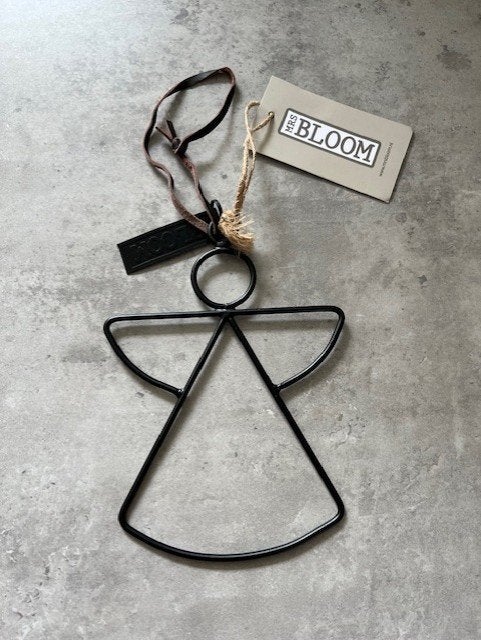 MrsBloom Hanger Engel S metaal zwart Nieuw!, Diversen, Kerst, Ophalen of Verzenden, Nieuw