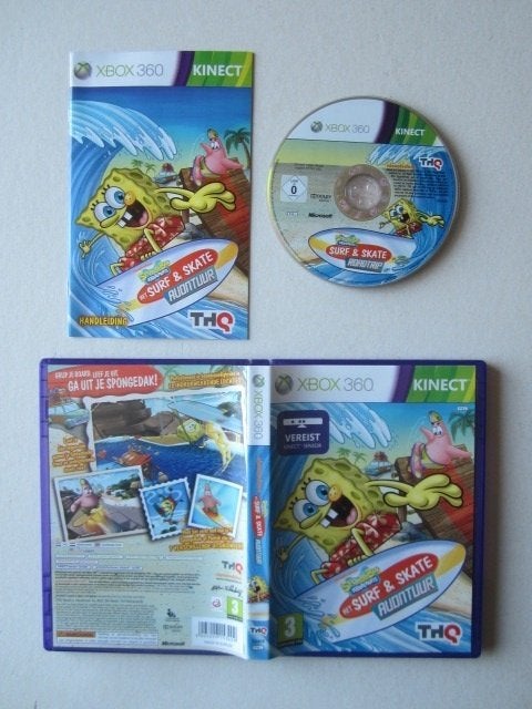 Kinect Spongebob Xbox 360, Spelcomputers en Games, Games | Xbox 360, Nieuw, Overige genres, 3 spelers of meer, Vanaf 3 jaar, Ophalen of Verzenden