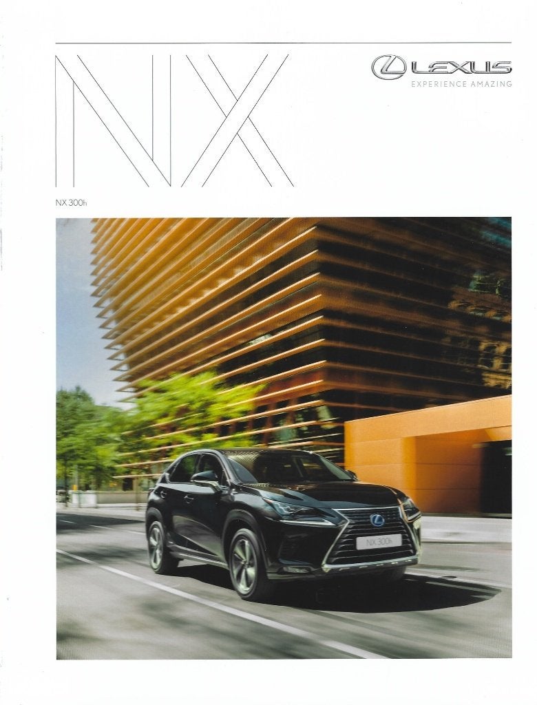 Brochure Lexus NX 300h 2018, Ophalen of Verzenden, Zo goed als nieuw, Overige merken