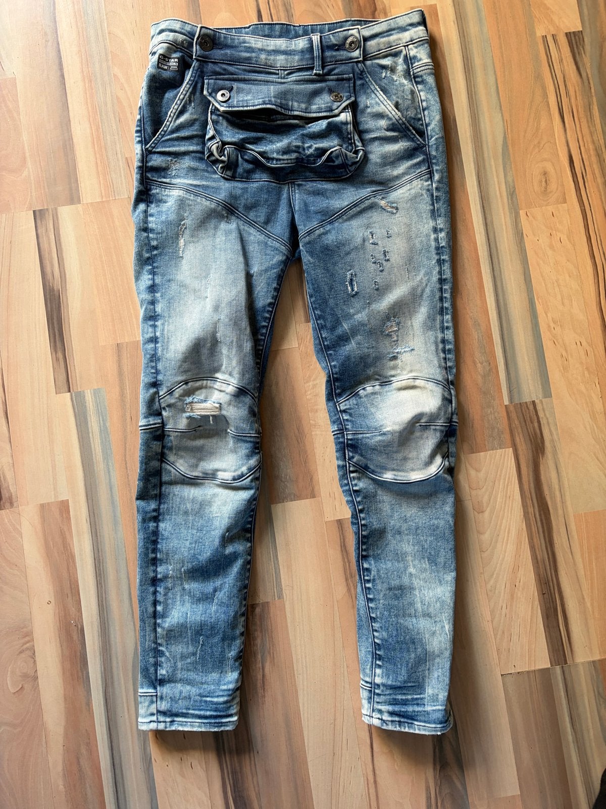 G-Star Raw 5620 3D Pouch Boyfriend Jeans WMN, Ophalen of Verzenden, Gedragen, Blauw, Overige jeansmaten