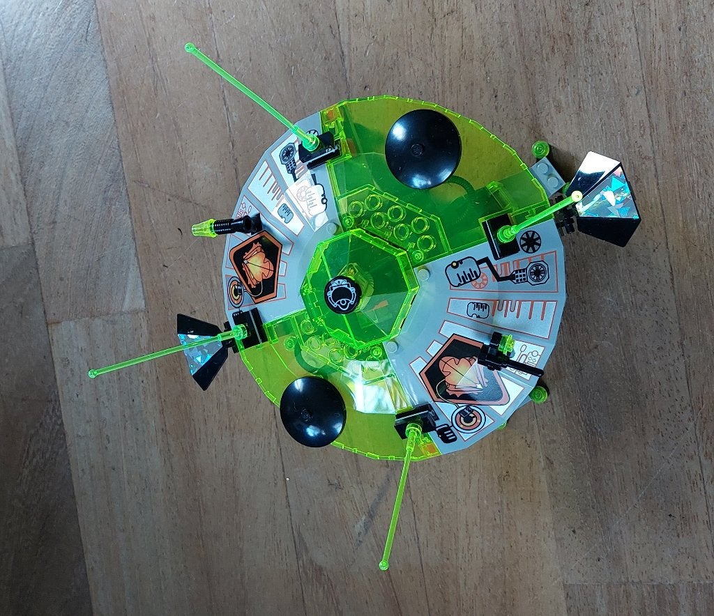 Lego System 6900 UFO Moederschip met figuur Commander X, Overige thema's, Lego, Ophalen of Verzenden, Zo goed als nieuw
