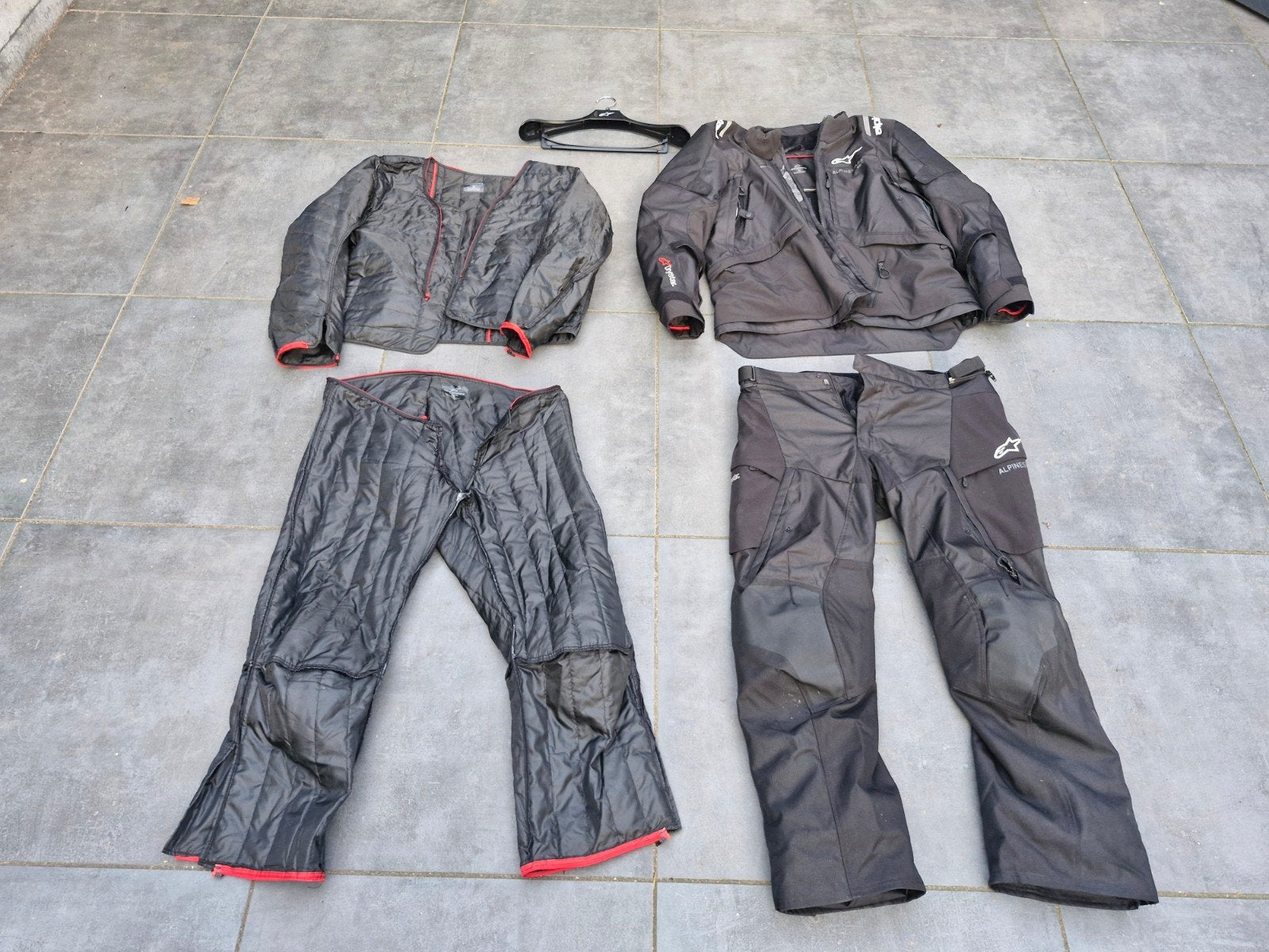 Alpinestars textiel drystar V4 (jas en broek) - Maat 3XL/XXL, Motoren, Kleding | Motorkleding, Heren, Ophalen of Verzenden, Broek | textiel