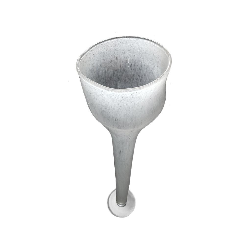 Hoge handgemaakte glas vaas - 92 cm, Ophalen, Gebruikt, Overige kleuren, -