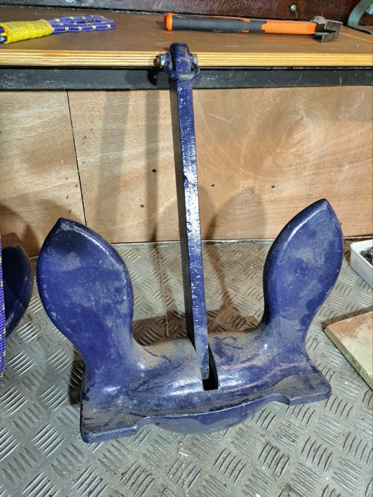 2 zware massieve Boot ankers  25kg, Ophalen, Gebruikt, Overige typen