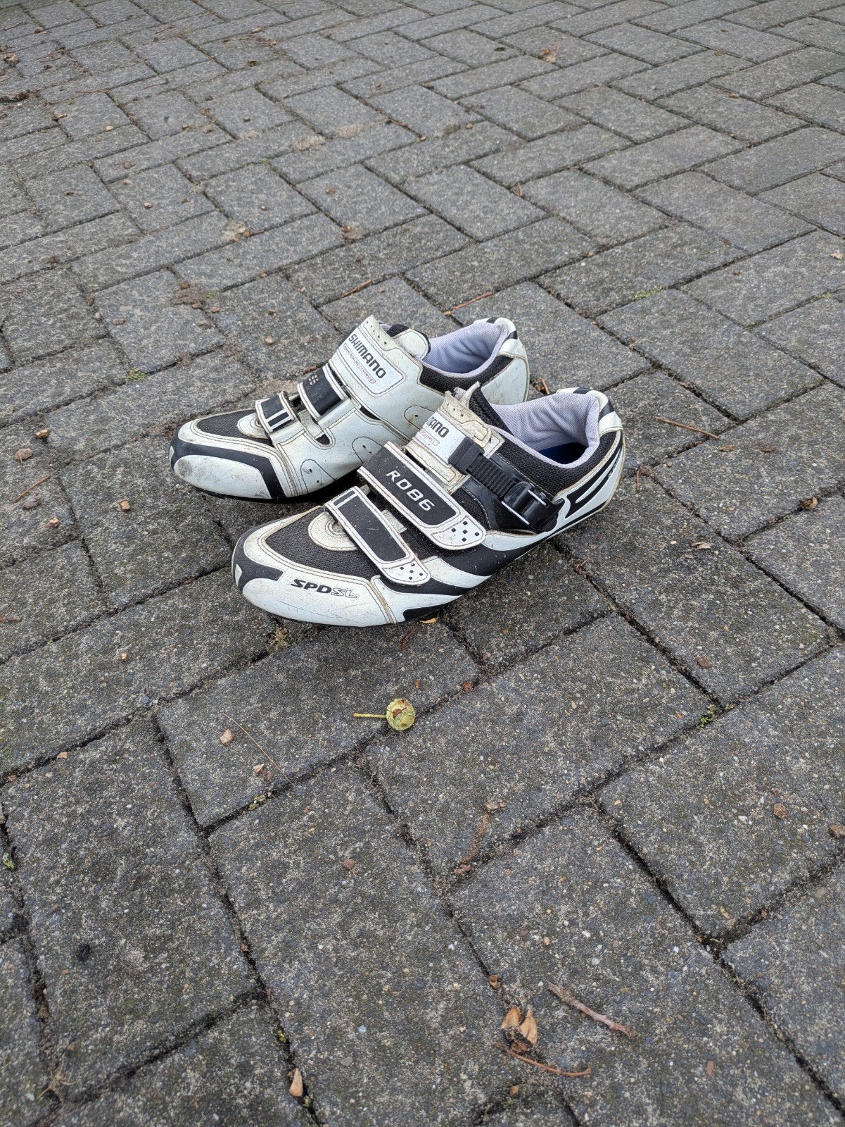 Shimano fietsschoenen mt 47, Ophalen, Gebruikt, Kleding