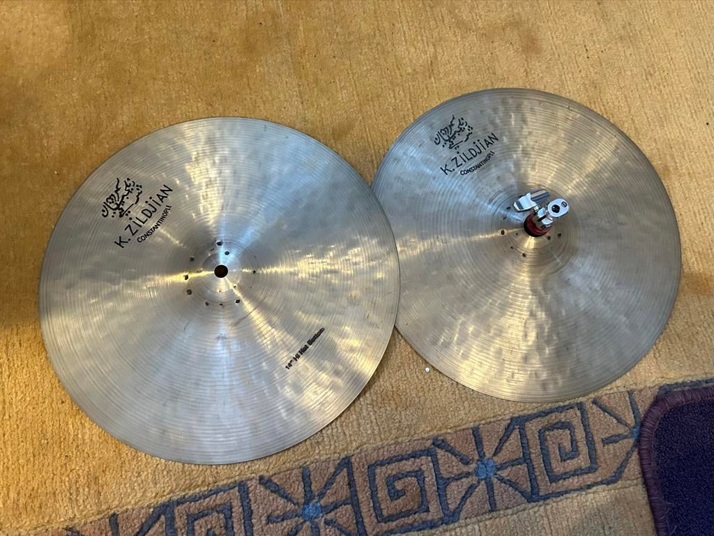 14” Zildjian K Constantinople Hi-Hat Pair (2011), Gebruikt, Usa, Drums of Percussie, Ophalen of Verzenden