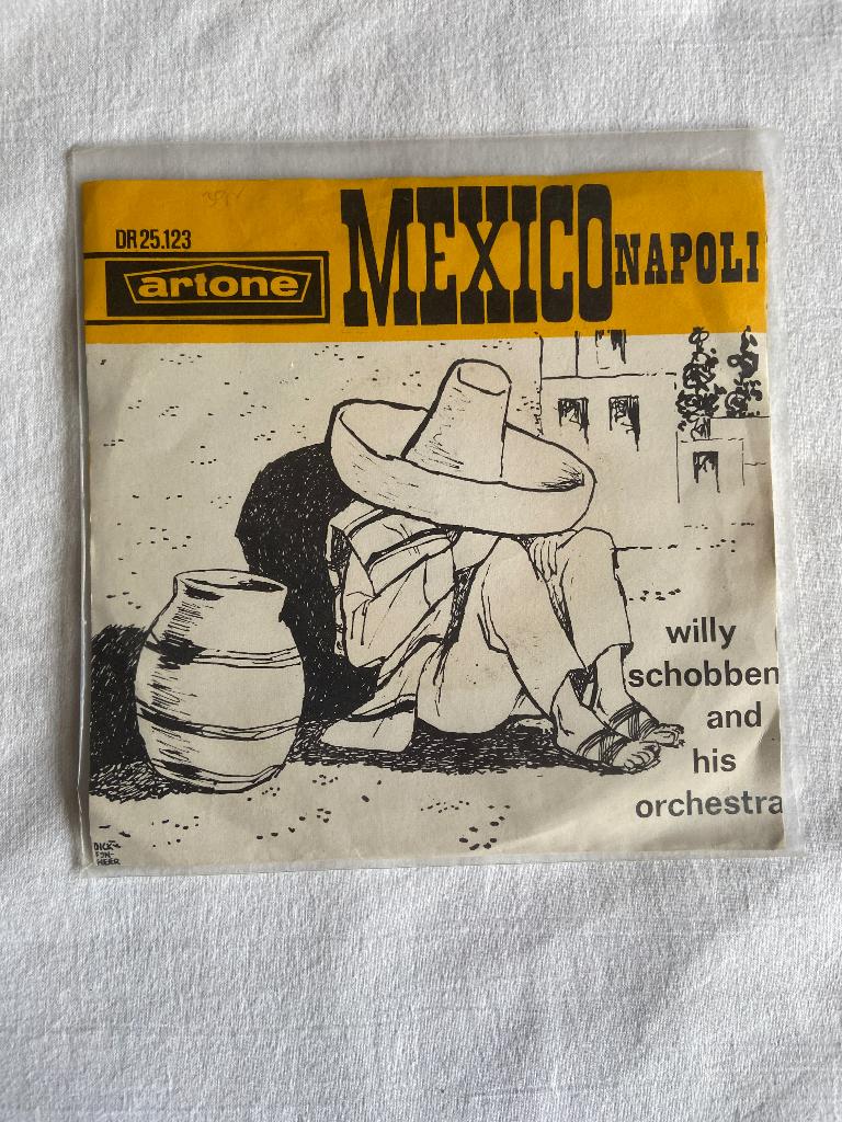 Willy Schobben - Mexico, Gebruikt, 7 inch, Single, Ophalen of Verzenden