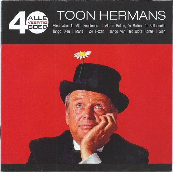Toon Hermans – Alle 40 Goed, Cd's en Dvd's, Cd's | Nederlandstalig, Verzenden, Zo goed als nieuw, Levenslied of Smartlap