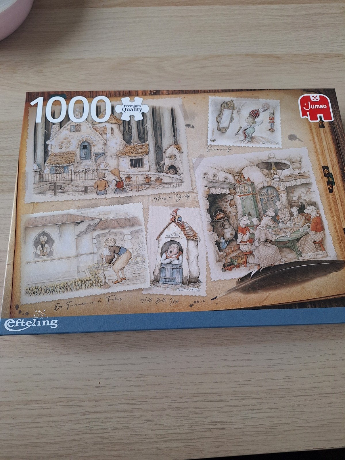 Jumbo puzzel efteling, Ophalen of Verzenden, 500 t/m 1500 stukjes, Zo goed als nieuw