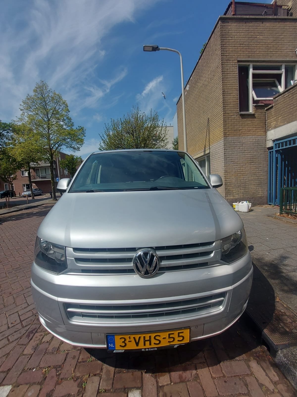 Volkswagen Transporter 2010, Auto's, Bestelauto's, Zwart, Leder, Diesel, Particulier