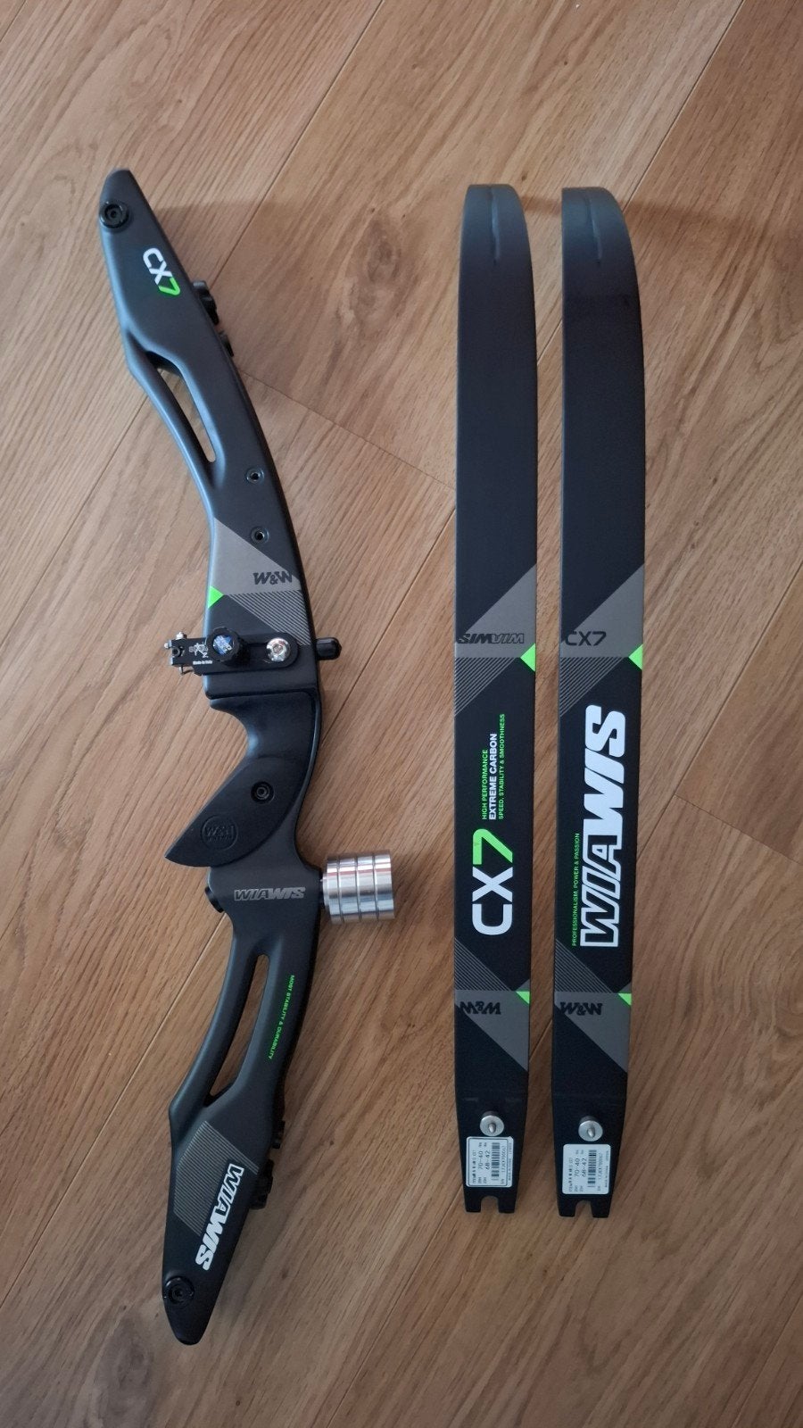 Hele mooie Win&win CX7 boogset, #40, Ophalen, Zo goed als nieuw, Recurveboog