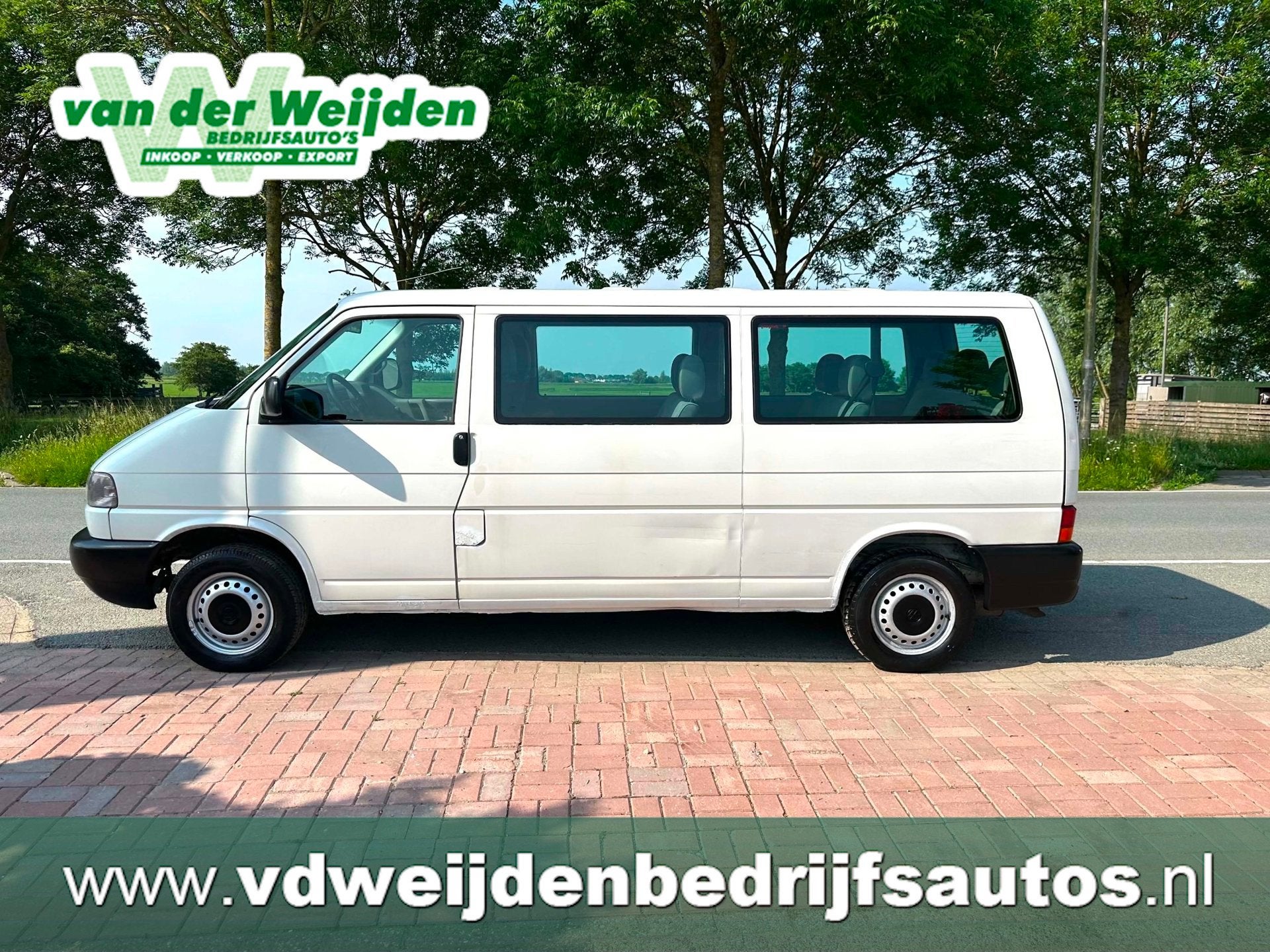 Volkswagen Transporter Kombi 1.9 TD 332 Youngtimer 2+2+2+3 M, Stof, Gebruikt, Origineel Nederlands, Bedrijf