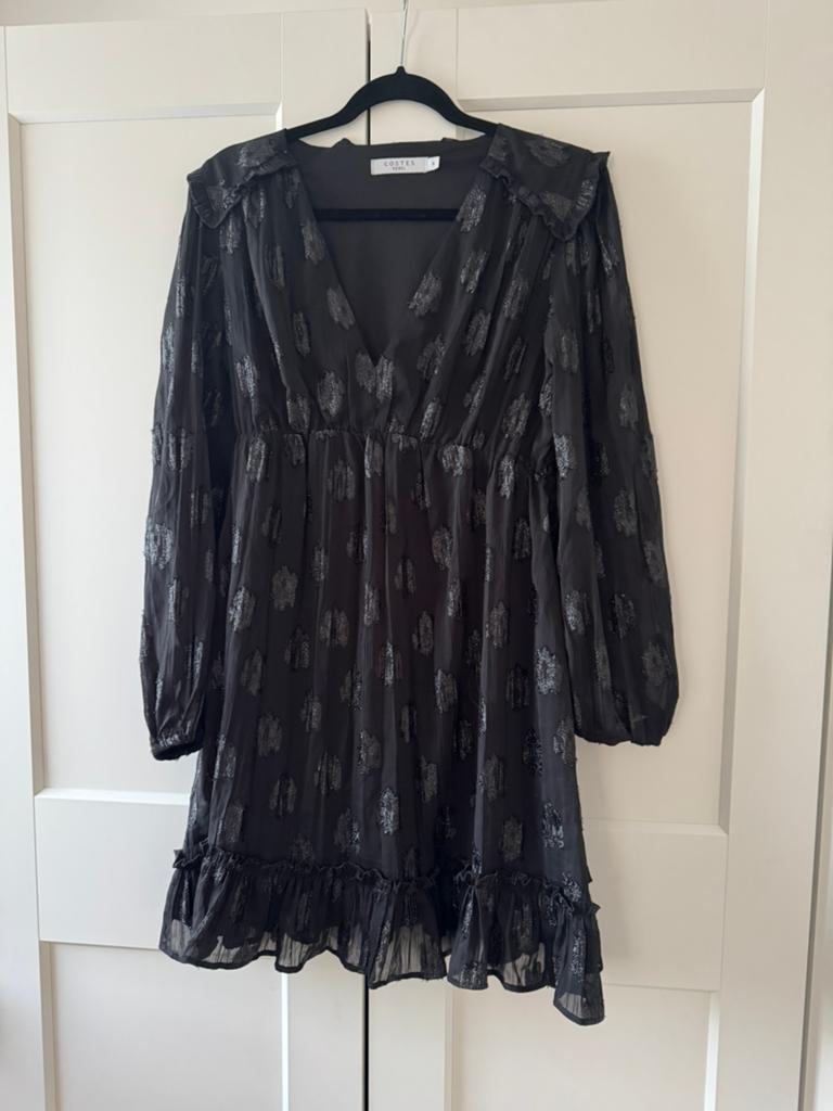 Dames jurk Costes S zwart glitter, Kleding | Dames, Zwart, Nieuw, Ophalen of Verzenden, Maat 36 (S)